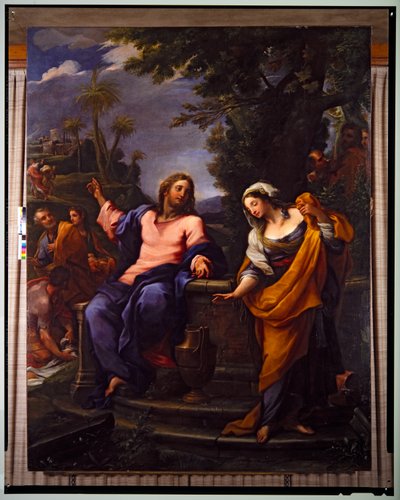 Cristo e la Donna di Samaria da Giuseppe Bartolomeo Chiari