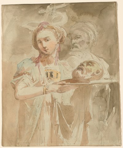 Salomè con la testa di San Giovanni Battista da Giuseppe Bernardino Bison