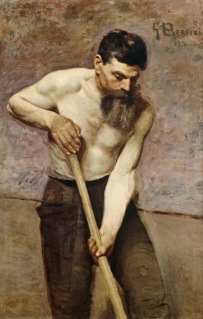Scavatore di fossati, di Giuseppe Bertini da Giuseppe Bertini