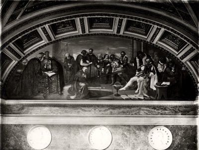 Il processo di Galileo (1564-1642) dettaglio di Galileo a Pisa da Giuseppe Bezzuoli
