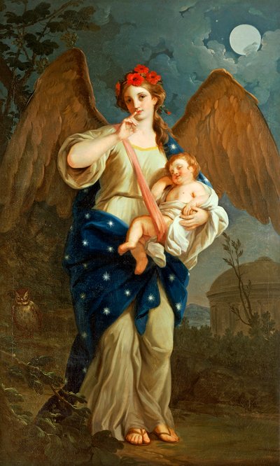 Allegoria della Notte, ca 1768, di Giuseppe Bonito da Giuseppe Bonito