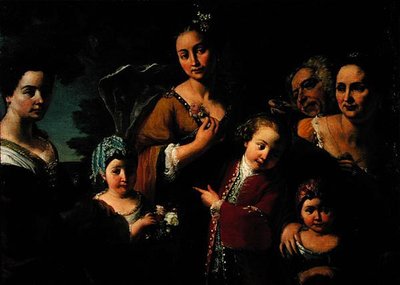 Ritratto di Famiglia da Giuseppe Bonito