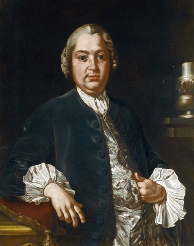 Ritratto del compositore Niccolò Jommelli (1714-1774) da Giuseppe Bonito