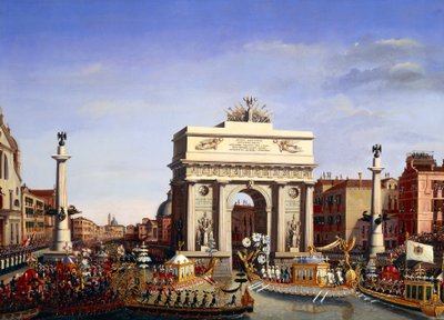 Ingresso di Napoleone Bonaparte a Venezia, 29 novembre da Giuseppe Borsato