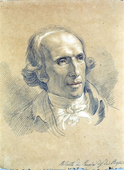 Ritratto di Canova di Bossi da Giuseppe Bossi