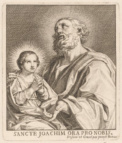 San Gioacchino e la Vergine Maria Bambina da Giuseppe Bottani