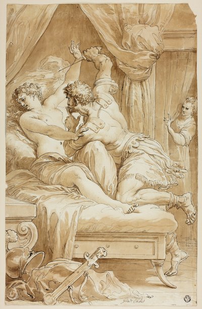 Stupro di Lucrezia da Giuseppe Cades