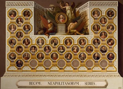 Re di Napoli dal 1154 al 1859, di Giuseppe Cammarano da Giuseppe Cammarano