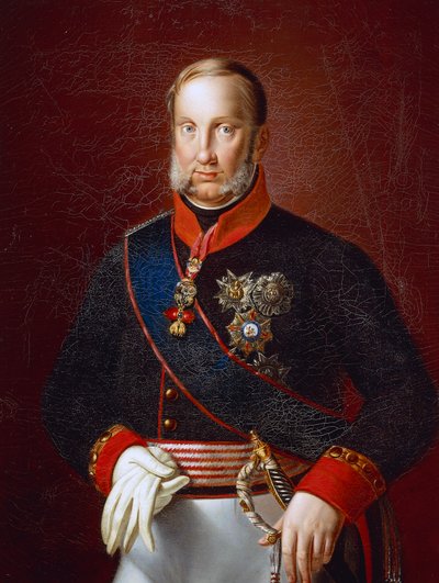 Ritratto di Francesco I delle Due Sicilie da Giuseppe Cammarano