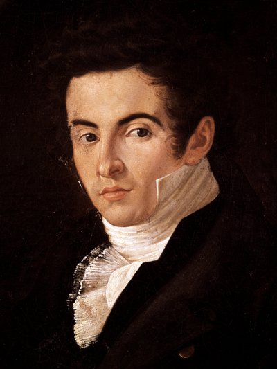 Ritratto del compositore Vincenzo Bellini da Giuseppe Cammarano