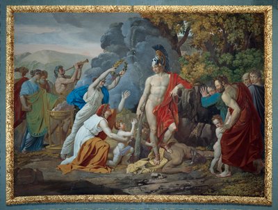 Teseo e il Minotauro da Giuseppe Cammarano