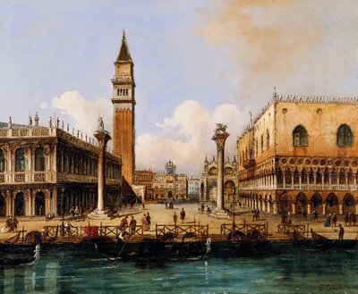 Piazza San Marco a Venezia da Giuseppe Canella