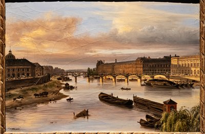 Veduta della Senna dal Pont Neuf da Giuseppe Canella