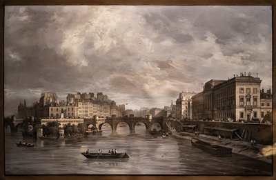 Veduta del Pont Neuf da Giuseppe Canella
