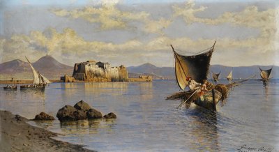 Baia di Napoli con Castel dell