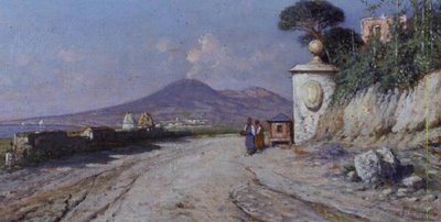 Pompei: (pannello) da Giuseppe Carelli