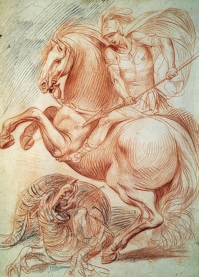 Il miracolo del drago di San Giorgio da Giuseppe Cesari