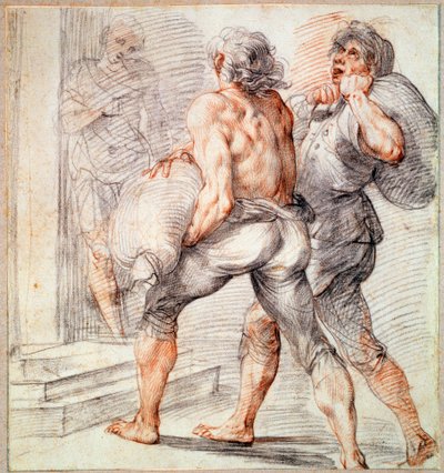 Studio di esattori delle tasse, 1591-1593 da Giuseppe Cesari