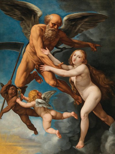 Il tempo rapisce la verità, c.1630 da Giuseppe Cesari