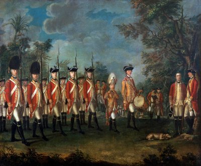 Lord George Lennox, Colonnello del 25º Reggimento di Fanteria, c.1771 da Giuseppe Chiesa