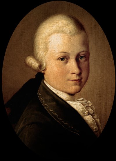 Wolfgang Amadeus Mozart da Giuseppe Cignaroli
