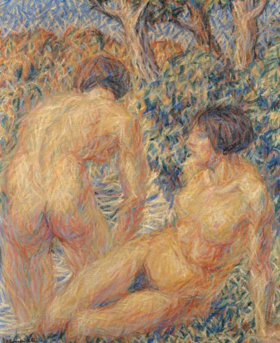 Nudo nei boschi da Giuseppe Cominetti