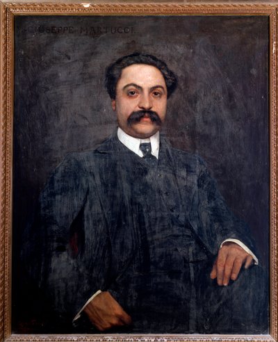 Ritratto di Giuseppe Martucci (1856-1909) compositore, direttore d