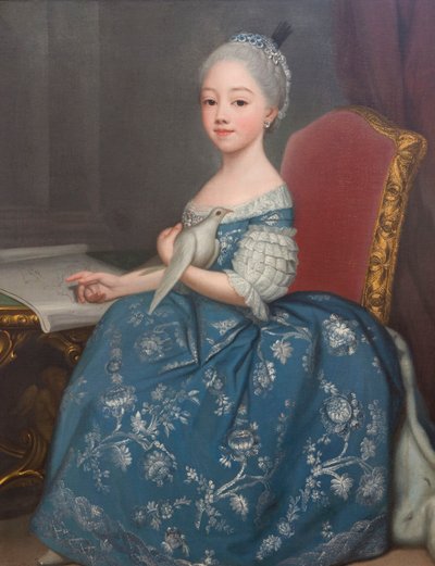 Ritratto di Maria Giuseppina di Savoia (1753-1801), futura Contessa di Provenza, di Giuseppe Dupra (1703-1784) da Giuseppe Duprà
