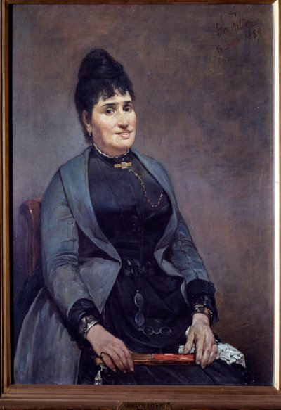 Ritratto di una donna da Giuseppe Fattori