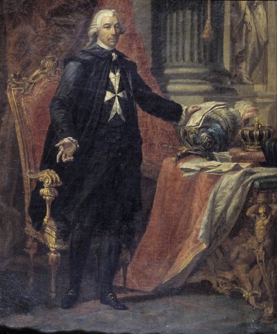 Ritratto di M. de Rohan da Giuseppe Grech