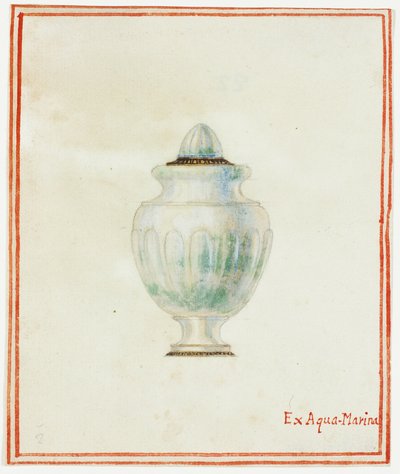 Aquamarine Urn da Giuseppe Grisoni