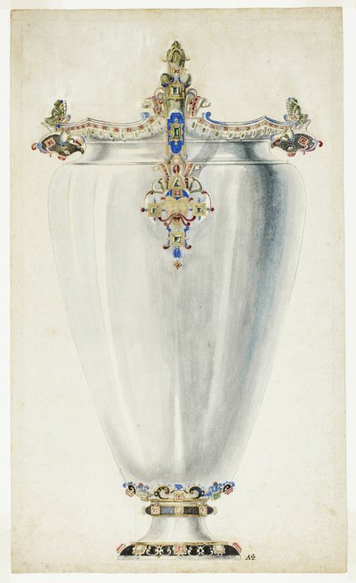 Vaso monumentale gioiello da Giuseppe Grisoni