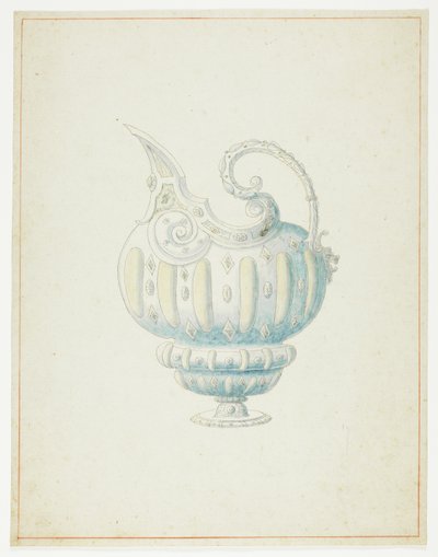 Schema per la brocca da Giuseppe Grisoni