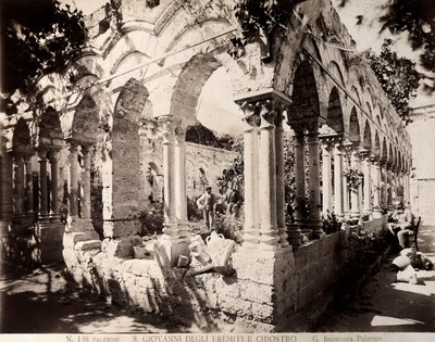 Chiostro della Chiesa di San Giovanni degli Eremiti a Palermo da Giuseppe Incorpora