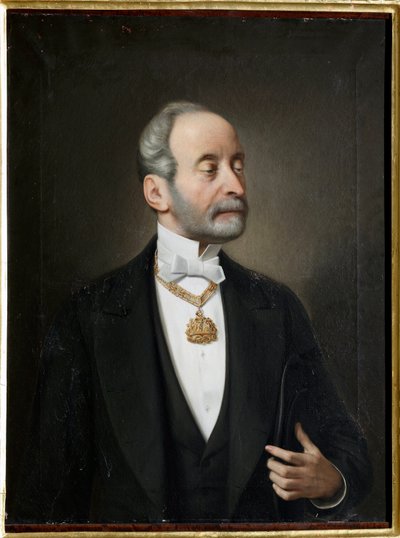 Ritratto di Raffaele di Ferrari, Duca di Galliera (1803-1876) da Giuseppe Isola