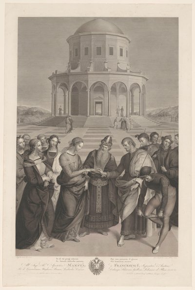 Matrimonio di Maria e Giuseppe da Giuseppe Longhi