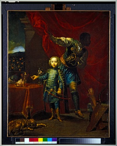Ritratto di un Ragazzo, detto il figlio del Generale Johann Pálffy da Giuseppe Maria (1665 1747) Crespi