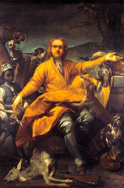 Ritratto di cacciatore da Giuseppe Maria (1665 1747) Crespi