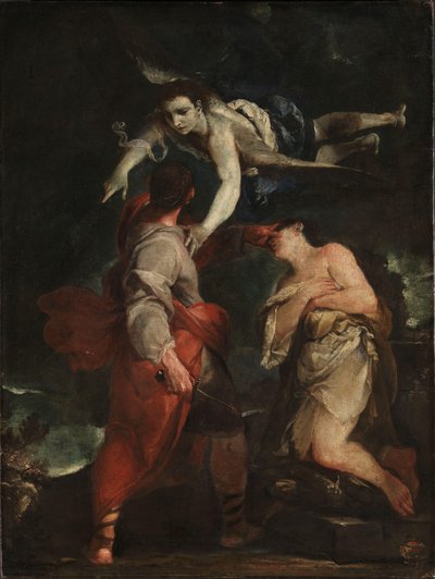 Il sacrificio di Abramo, c.1690 da Giuseppe Maria (1665 1747) Crespi