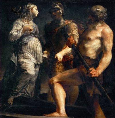 Enea, Sibilla e Caronte da Giuseppe Maria Crespi