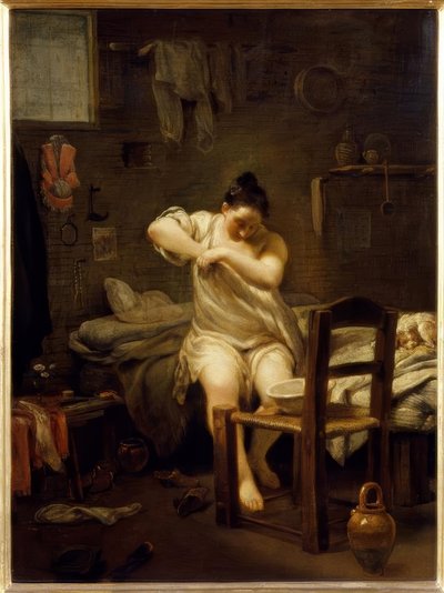 La Pulce da Giuseppe Maria Crespi