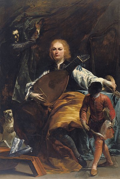Ritratto del Conte Fulvio Grati da Giuseppe Maria Crespi