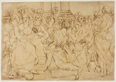 Studio per le Nozze di Cana da Giuseppe Maria Crespi