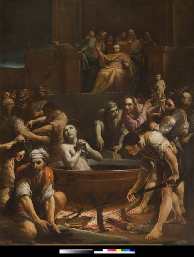 Il martirio di San Giovanni Evangelista, c.1715 da Giuseppe Maria Crespi