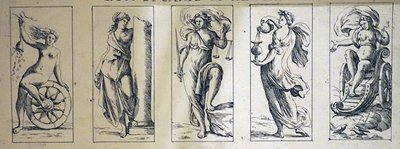 Carte dei tarocchi del XVII secolo di Giuseppe Maria Mitelli da Giuseppe Maria Mitelli