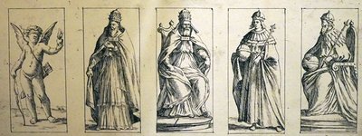 Carte dei tarocchi del XVII secolo di Giuseppe Maria Mitelli da Giuseppe Maria Mitelli