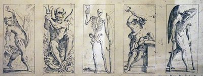 Carte dei tarocchi del XVII secolo di Giuseppe Maria Mitelli da Giuseppe Maria Mitelli