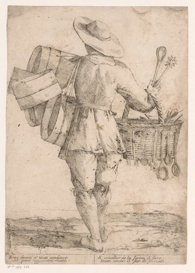 Venditore di utensili da cucina (L