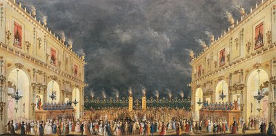 Festa alle Cascine in onore di Ferdinando III di Lorena da Giuseppe Maria Terreni