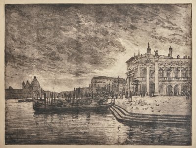 Il Palazzo Reale e la Basilica della Salute da Giuseppe Miti Zanetti